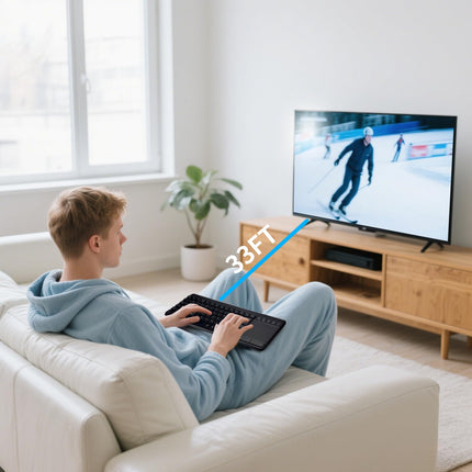 INFINMIND Wireless Bluetooth TouchPad Keyboard with Multi-Device Keyboard for Windows,Laptop,Tablet,Windows,Android,Chrome OS